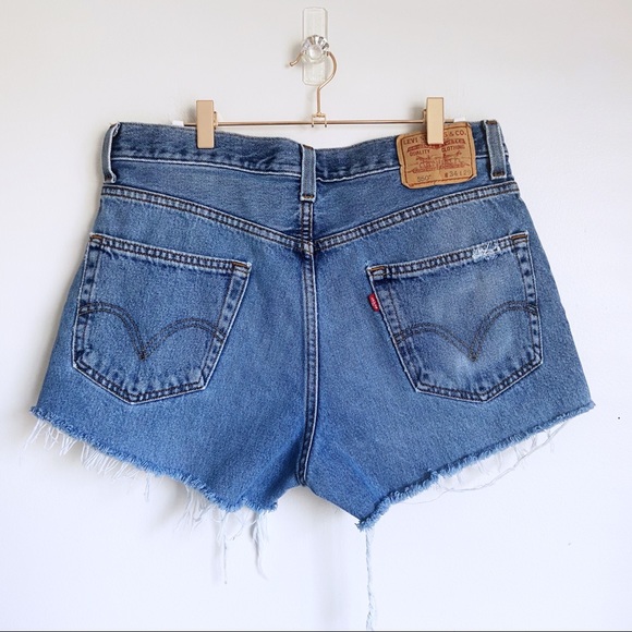 Levi's Pants - LEVI’S Light Vintage Blue Relaxed 550 Shorts